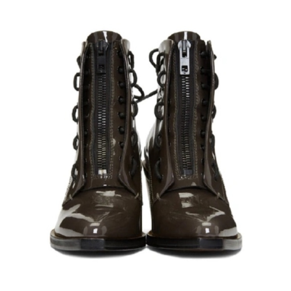 rag & bone Ryder lace up in ash grey 8.5 - Picture 3 of 10